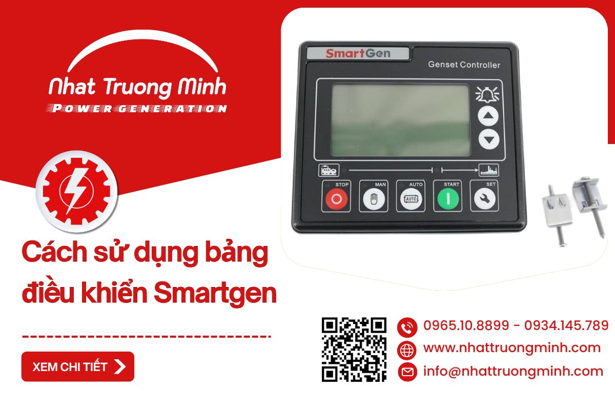 Hướng dẫn sử dụng bảng điều khiển Smartgen