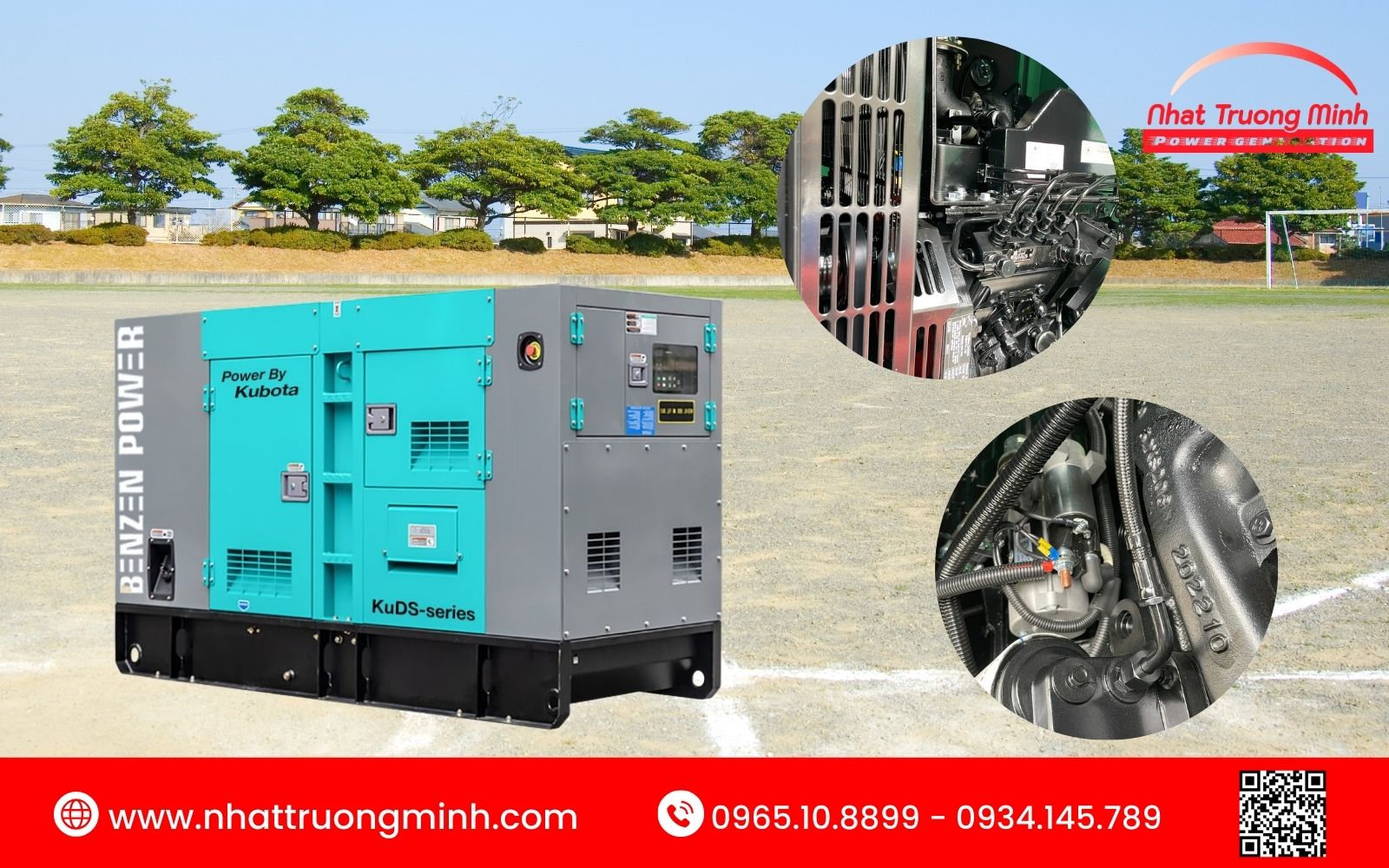 Đặc điểm nổi bật máy phát điện Kubota 10kVA