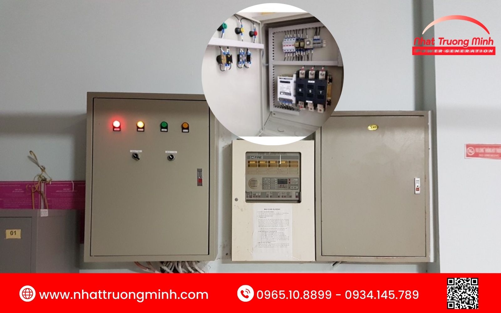 Bộ tủ điện ATS 800A tự động chuyển nguồn 3P/4P là thiết bị giúp chuyển đổi nguồn lưới và máy phát nhanh chóng