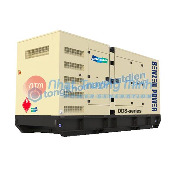 Máy phát điện Doosan 220kVA 3 pha chạy dầu diesel; Model: DDS-242T/B