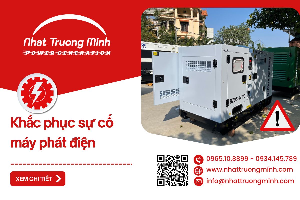 Sự cố máy phát điện