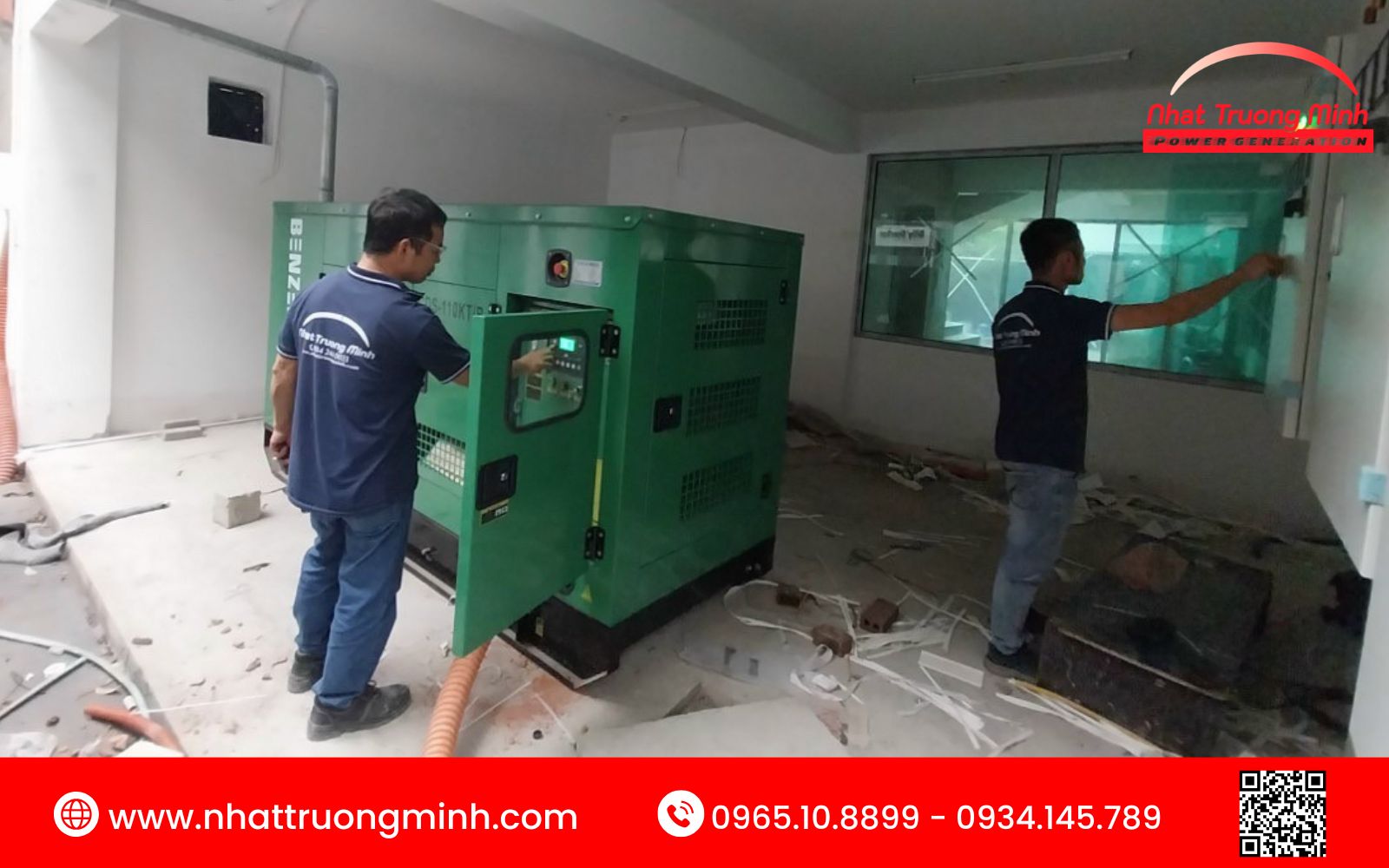 Lỗi máy phát điện bị tụt áp do công suất vượt quá định mức, AVR bị hỏng