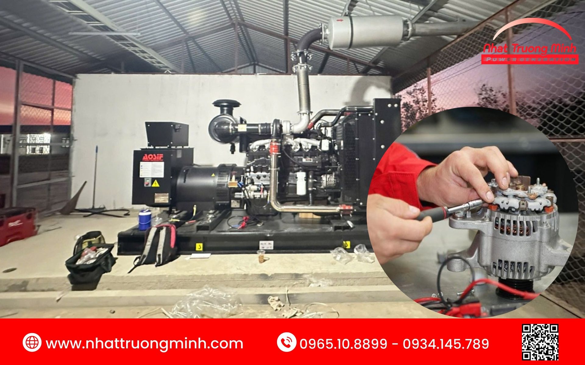 Mục đích bảo trì, bảo dưỡng máy phát điện là đảm bảo máy vận hành ổn định, an toàn và kéo dài tuổi thọ thiết bị