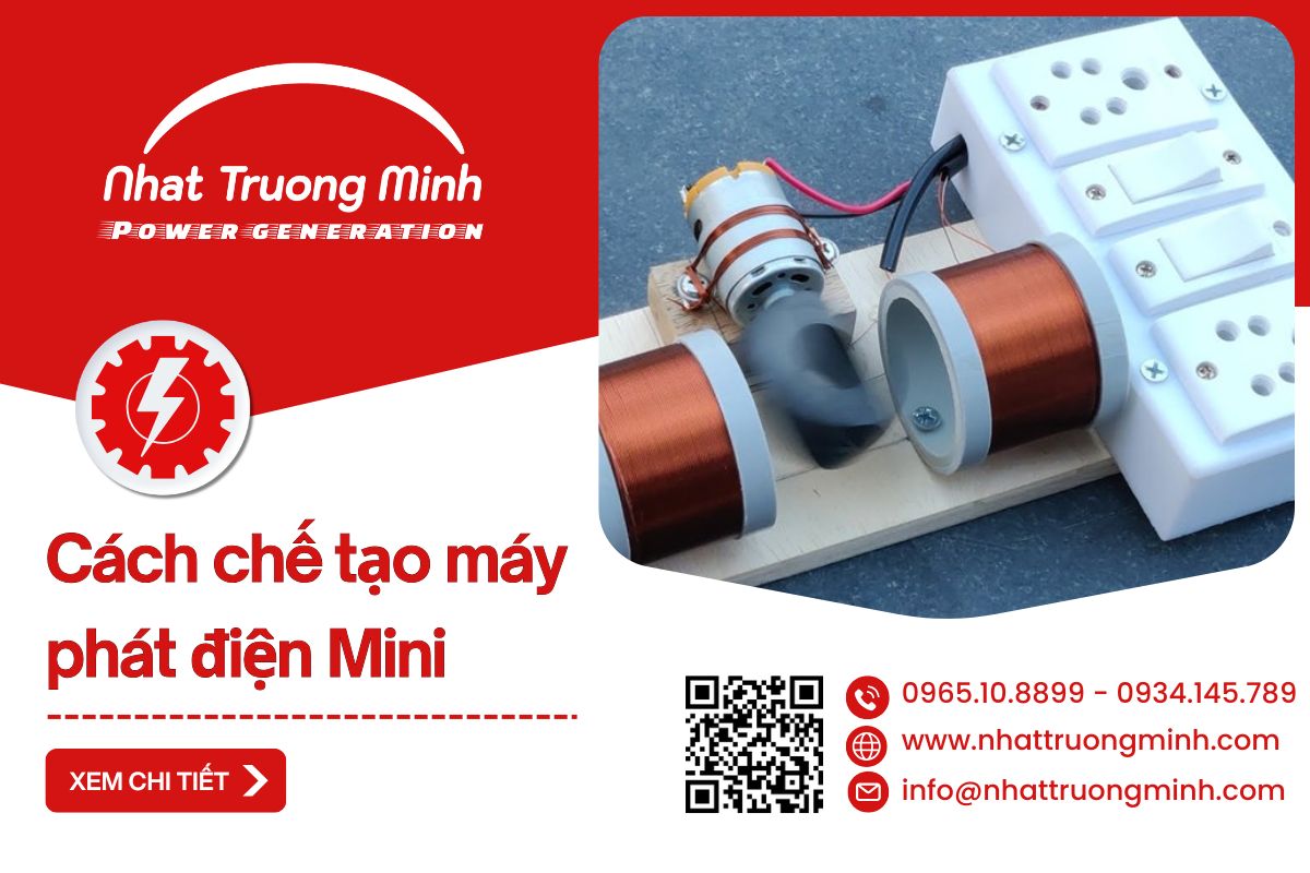 Thumbnail-Cách chế tạo máy phát điện mini tại nhà