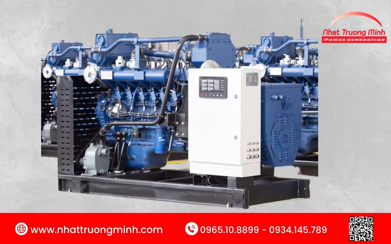 Thời gian chạy máy phát điện khí đốt tự nhiên