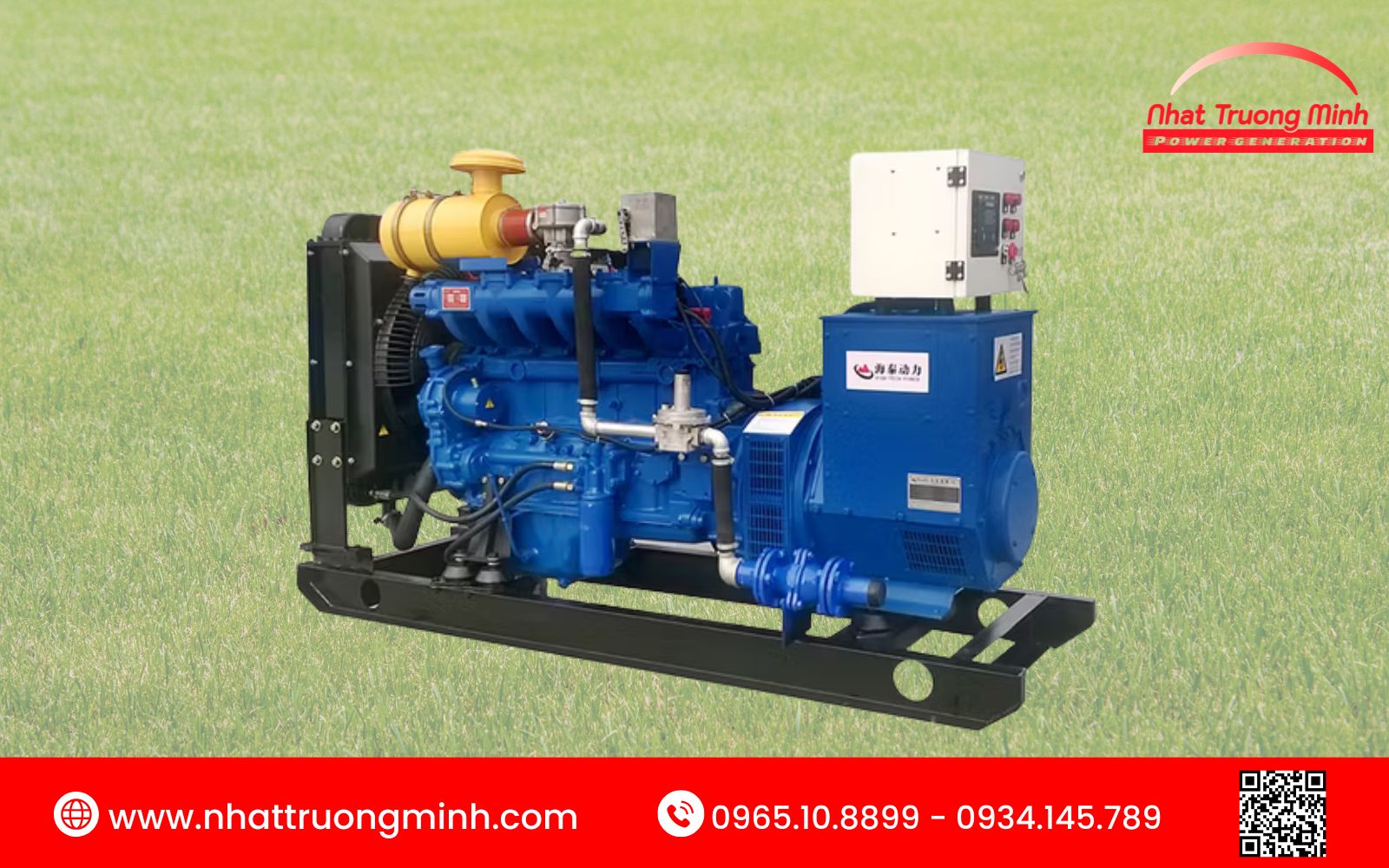 Máy phát điện khí tự nhiên chuyển hóa năng lượng từ khí tự nhiên thành điện năng để cung cấp cho các thiết bị sử dụng