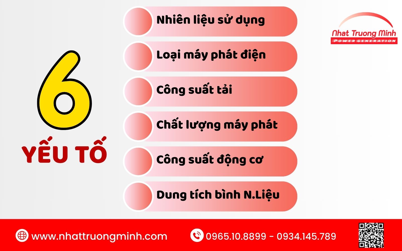 Yếu tố quyết định máy phát điện có thể chạy trong bao lâu