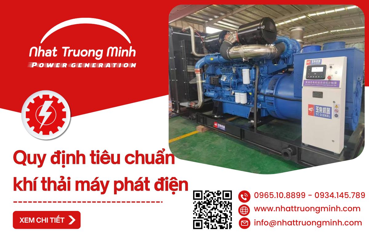 Tiêu chuẩn khí thải máy phát điện