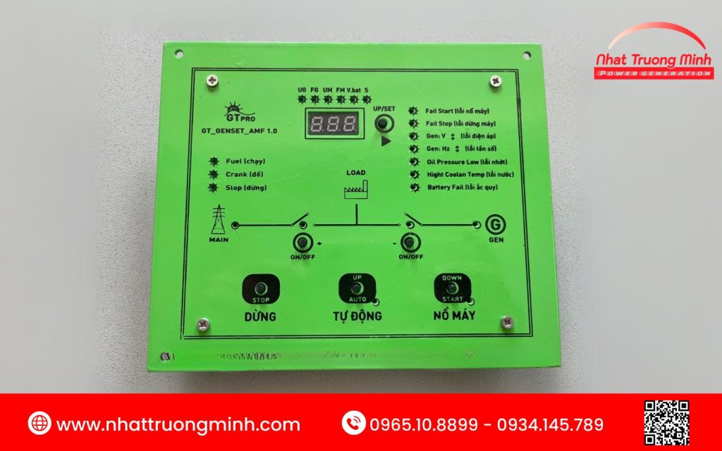 Bộ điều khiển tự động khởi động độc lập, không cần giám sát