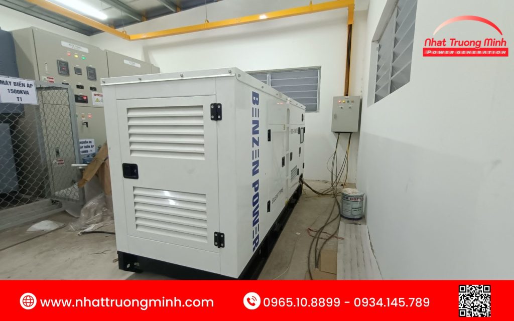 Ứng dụng máy công suất 188kVA