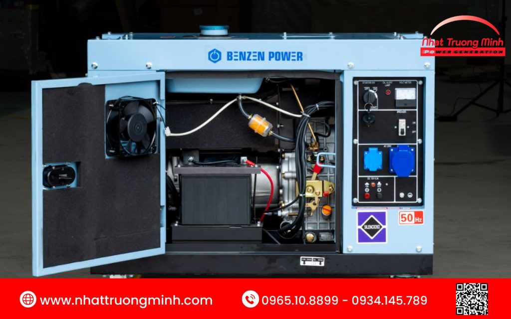 Cấu tạo của máy phát điện 1 pha 