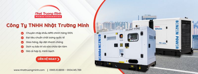 Nhật Trường Minh - Địa chỉ bán máy phát điện uy tín, giá tốt
