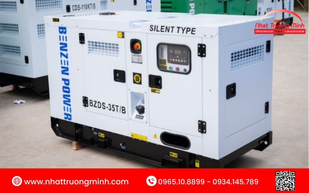 Máy phát điện 10kW dùng cho công trình nào?