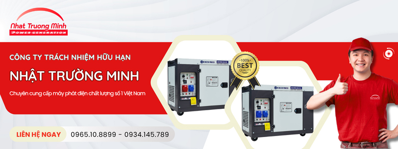 Mua máy phát điện 8kW giá tốt tại Nhật Trường Minh