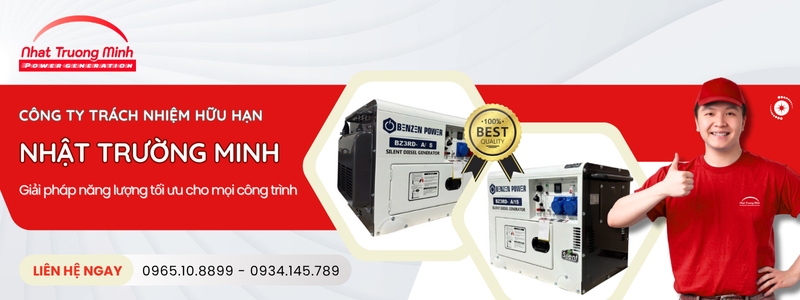 Nhật trường Minh - Địa chỉ cung cấp máy phát điện 3kW giá rẻ, uy tín