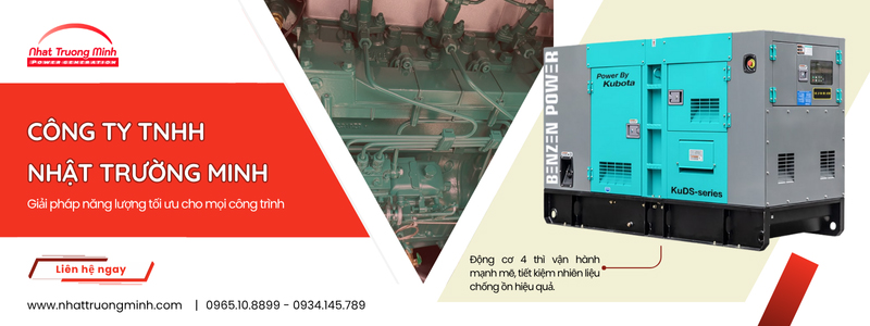Mua máy phát điện Kubota chính hãng, giá tốt tại Nhật Trường Minh