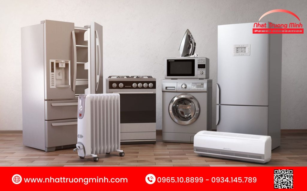 Ứng dụng nổi bật của máy phát điện 1 pha