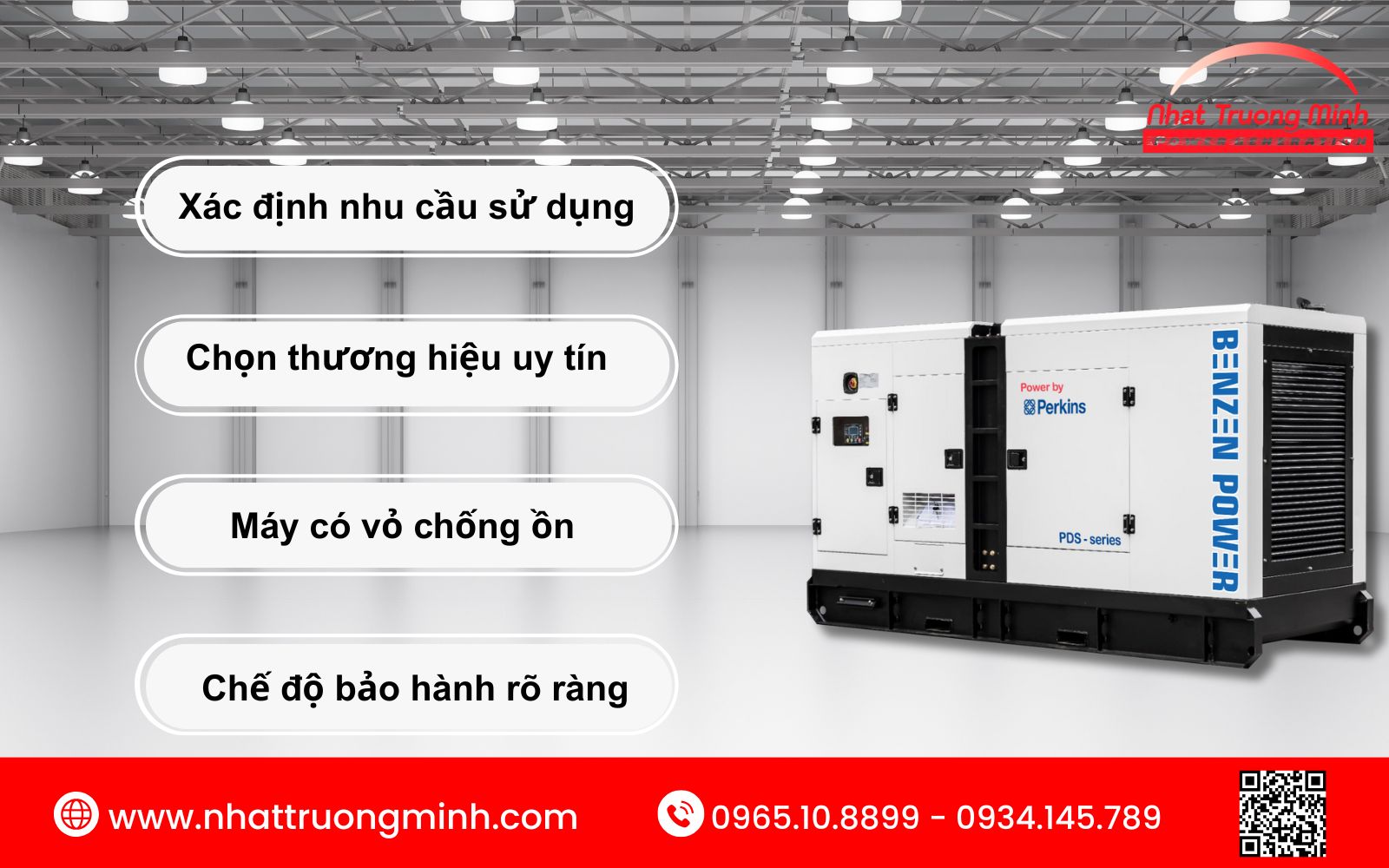 Tiêu chí chọn mua máy phát điện 15kVA