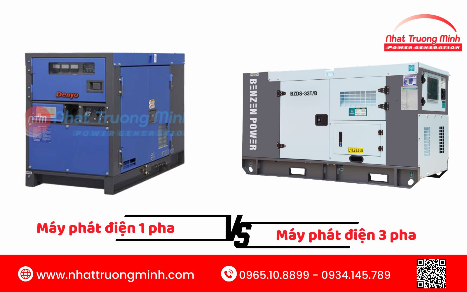 Máy phát điện 3 pha và 1 pha đều biến đổi cơ năng thành điện năng dựa trên nguyên lý cảm ứng điện từ