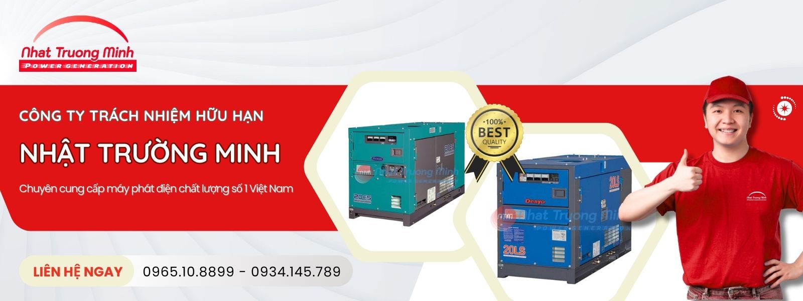 Liên hệ Nhật Trường Minh mua máy phát điện Denyo nhập khẩu chính hãng