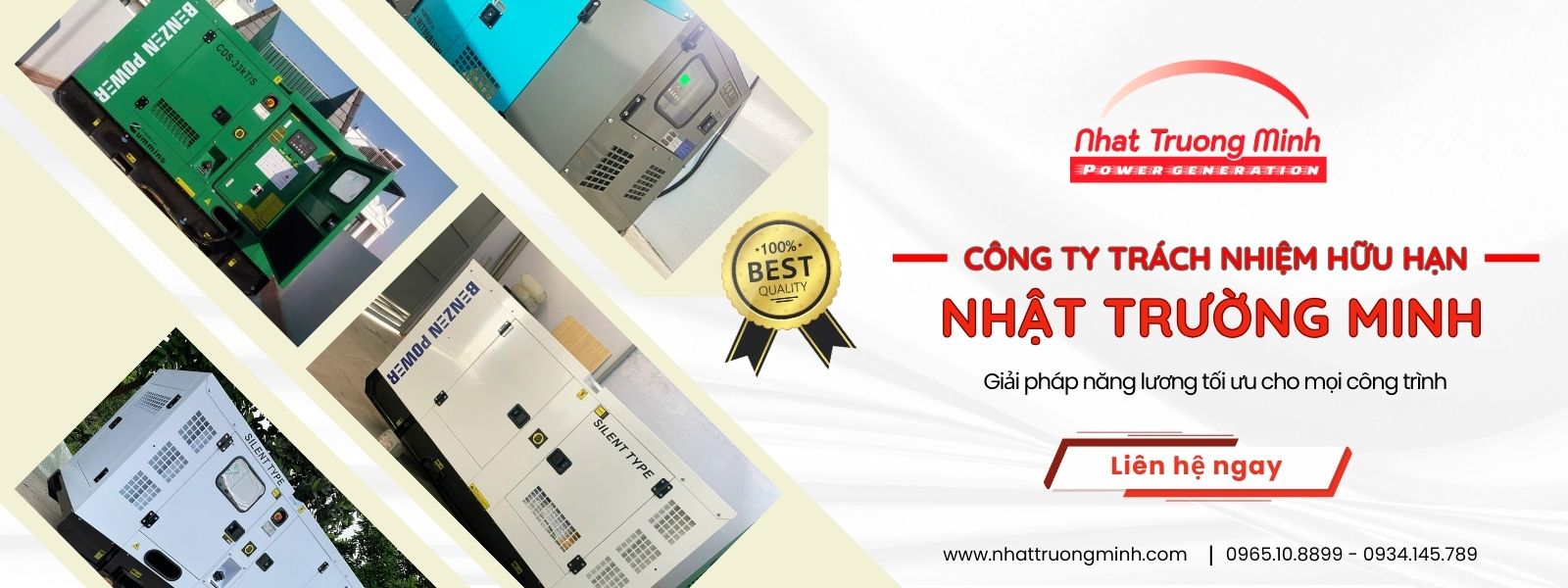 Nhật Trường Minh - Công ty chuyên cung cấp máy phát điện 3 pha và 1 pha chính hãng