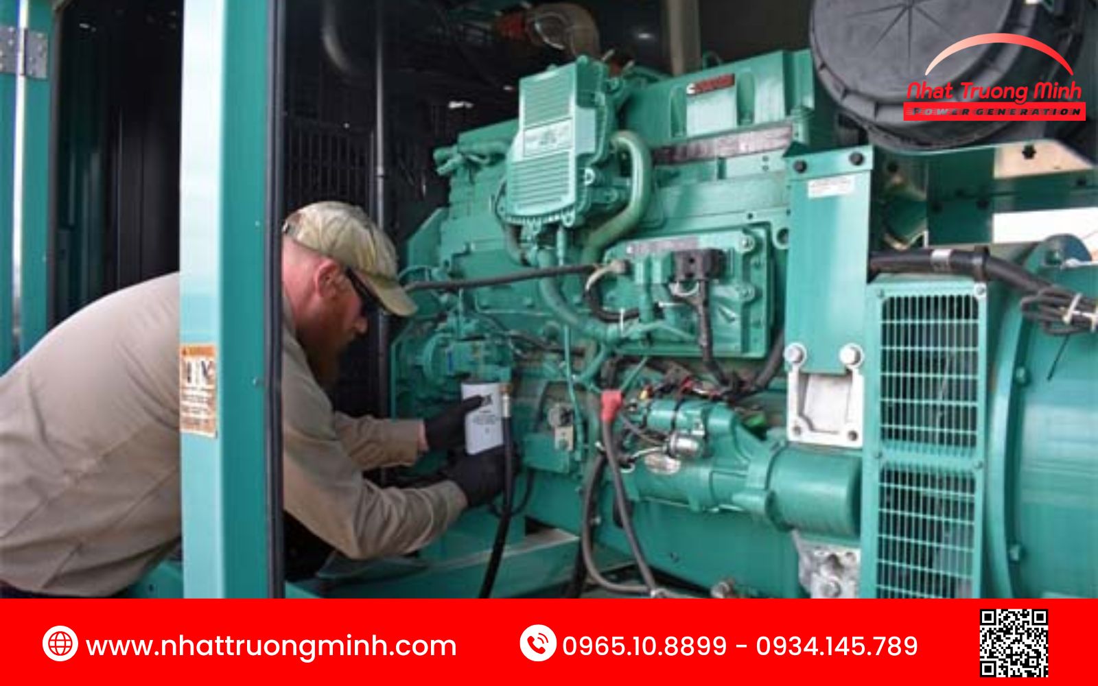 Các vật tư như lọc dầu, lọc gió, dầu bôi trơn... của máy phát điện cần được kiểm tra và bảo trì định kỳ