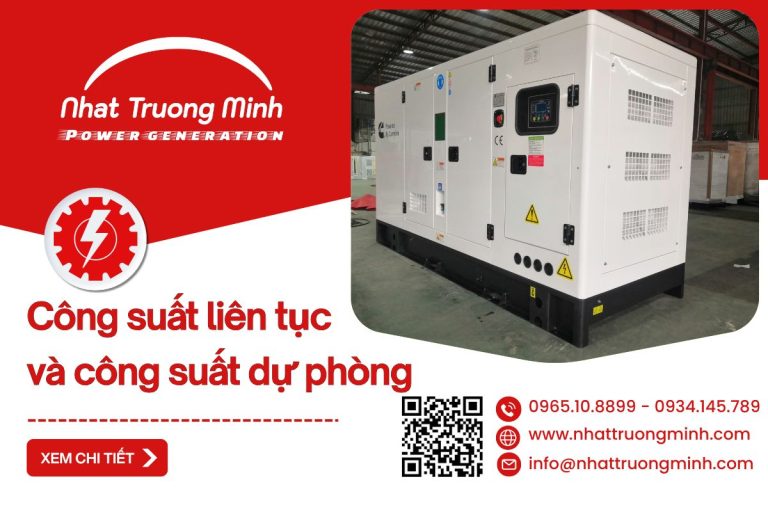 Công suất liên tục và công suất dự phòng có gì khác nhau?