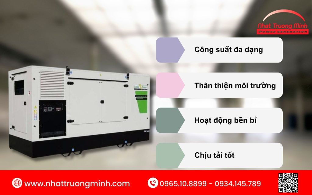 Ưu điểm nổi bật của máy phát điện công nghiệp Baudouin
