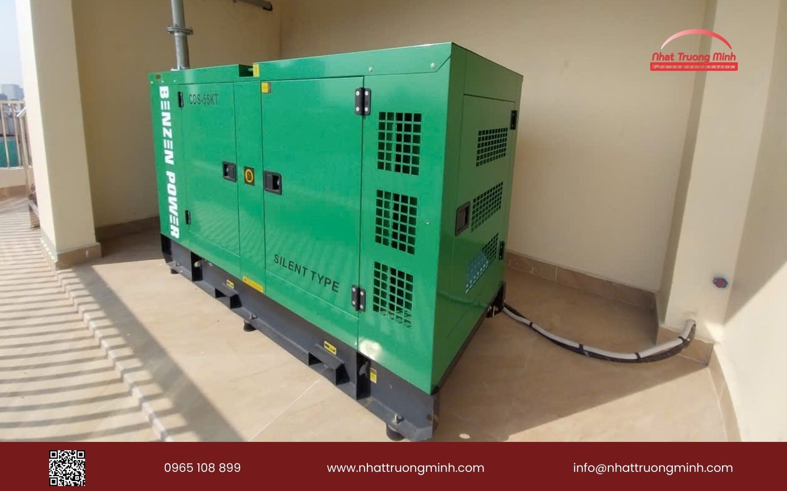 Lắp đặt máy phát điện Cummins 50kVA tại Ba Đình