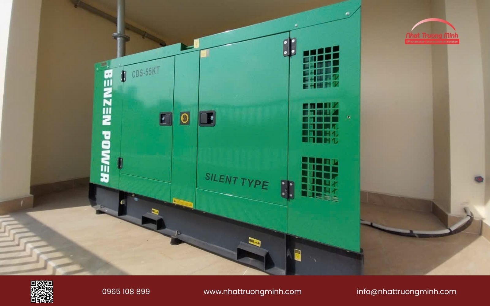 Lắp đặt máy phát điện Cummins 50kVA tại Ba Đình