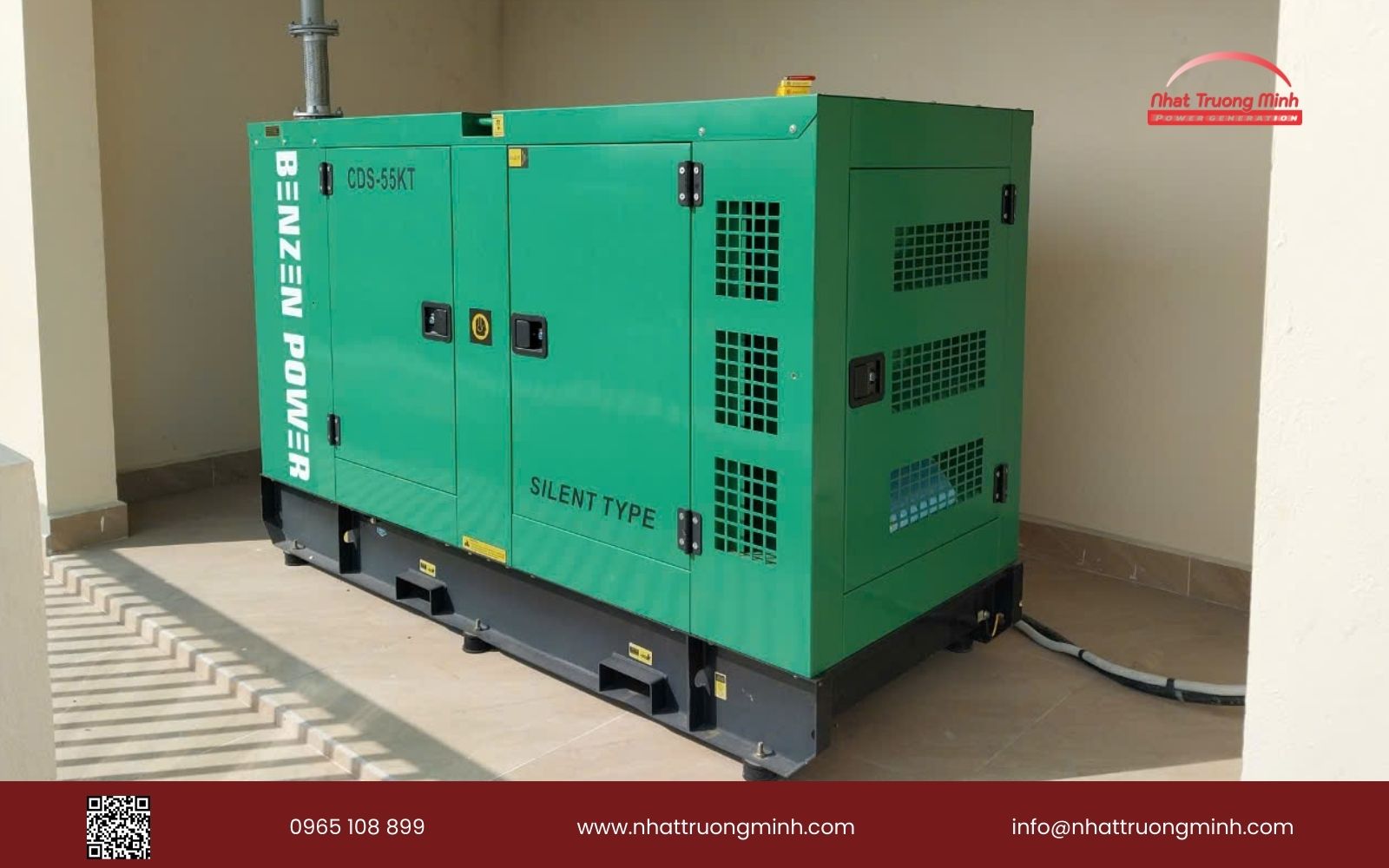 Lắp đặt máy phát điện Cummins 50kVA tại Ba Đình