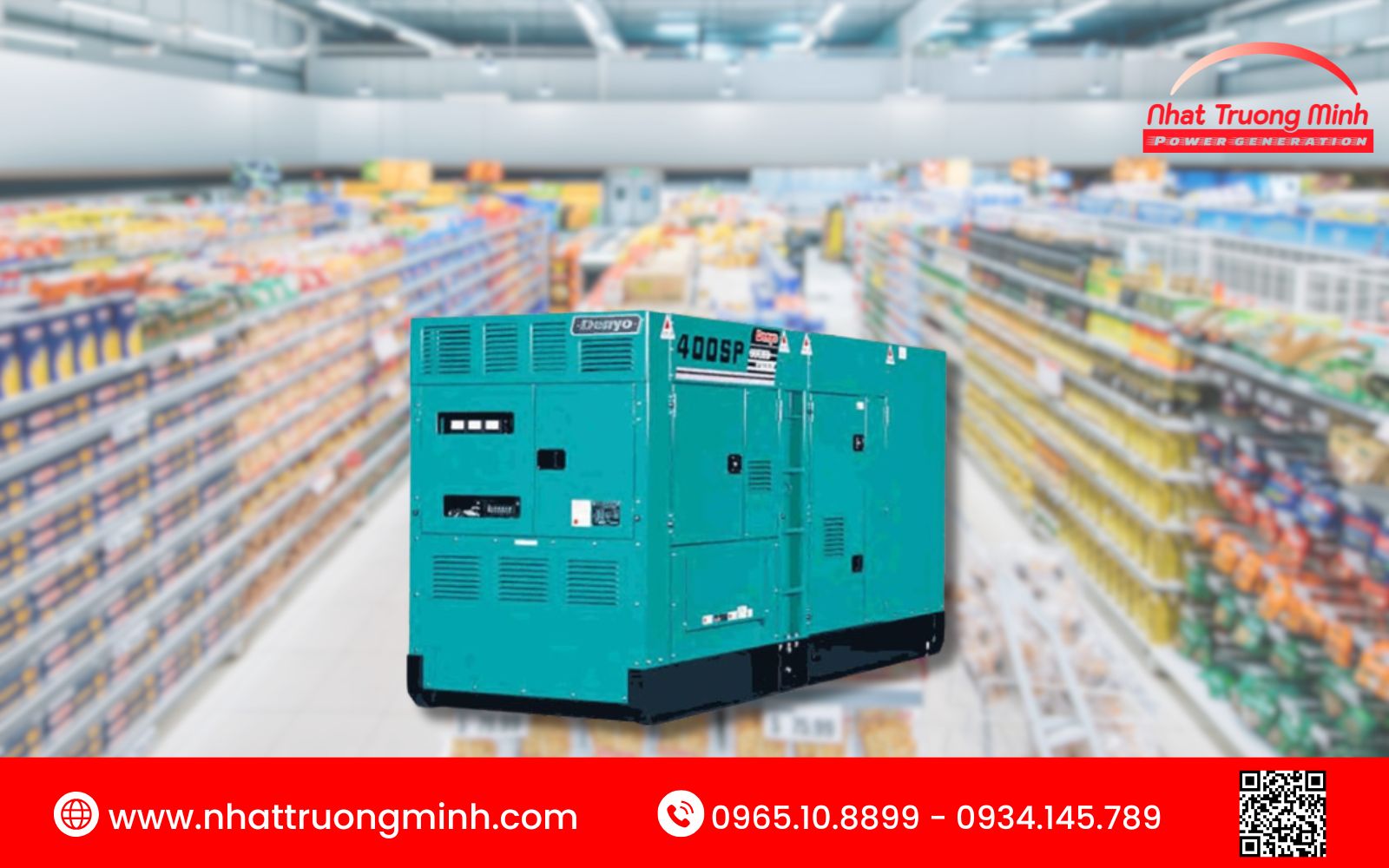 Dòng máy phát điện Nhật Bản - Denyo