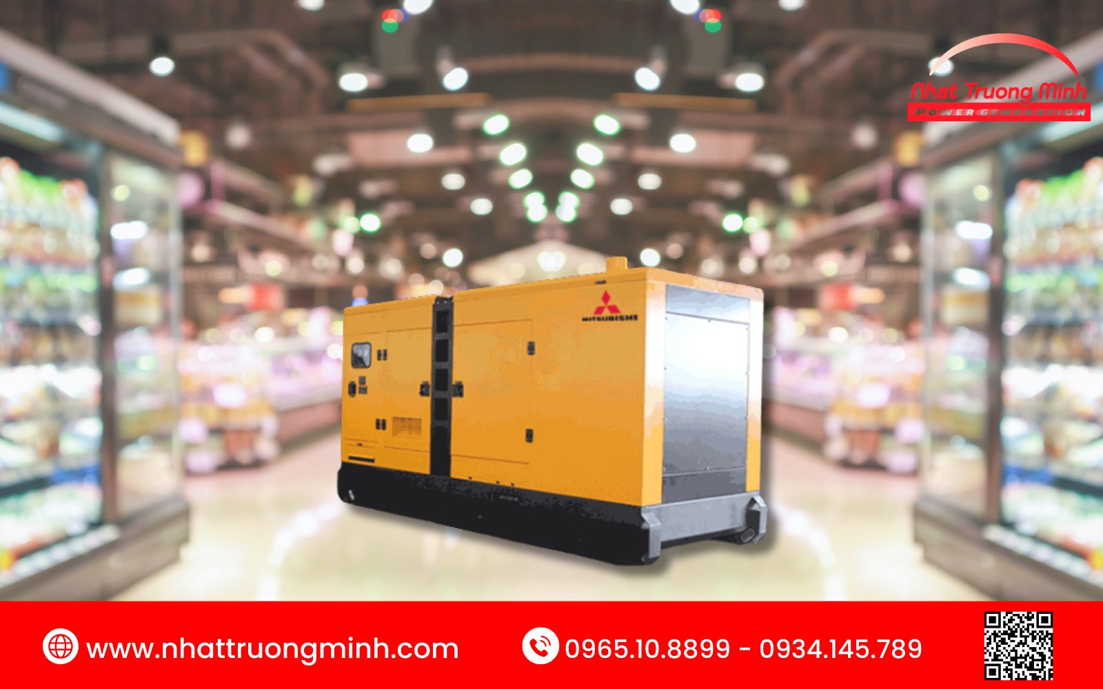 Thương hiệu Mitsubishi máy phát điện