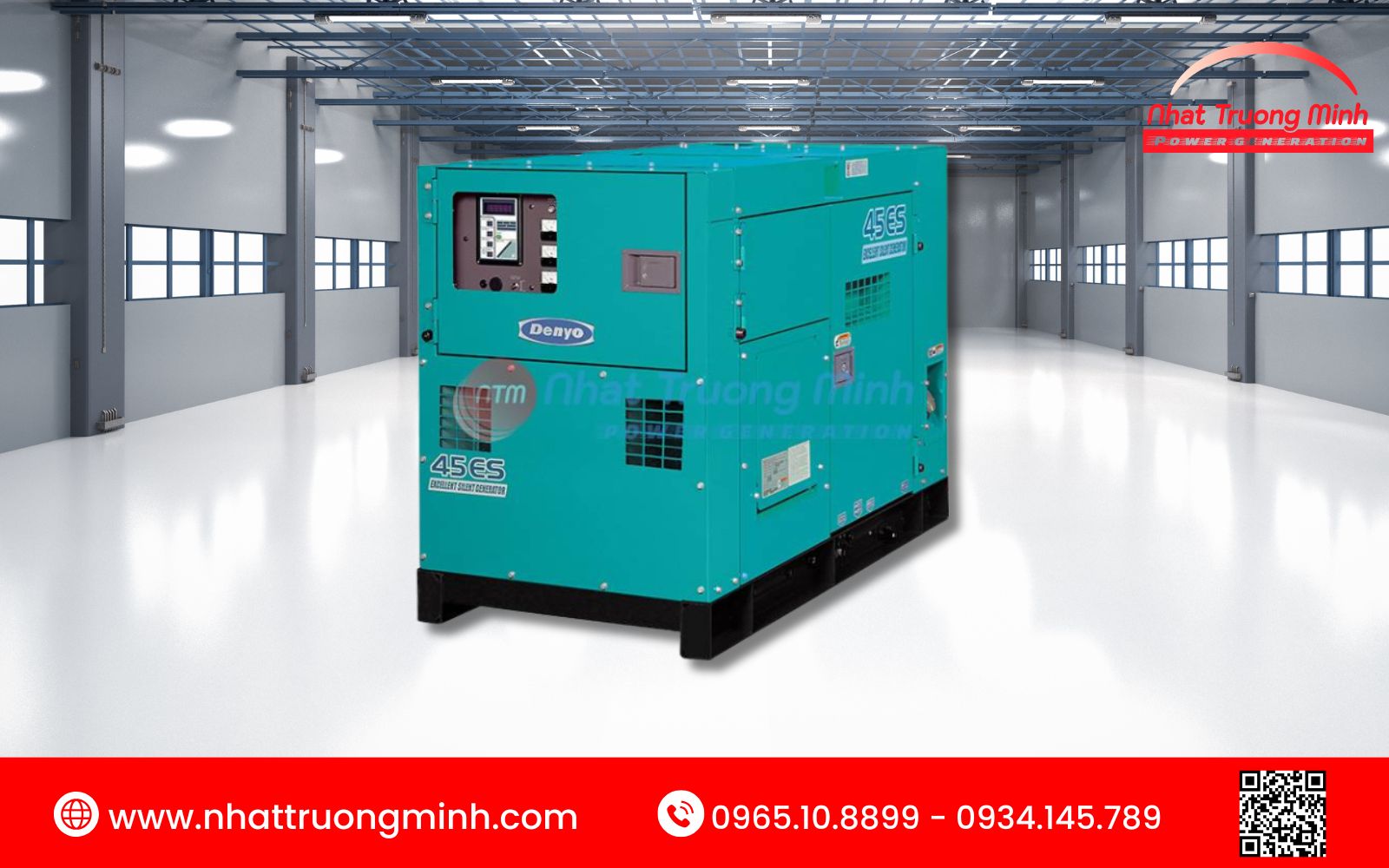 Thương hiệu Denyo máy phát điện