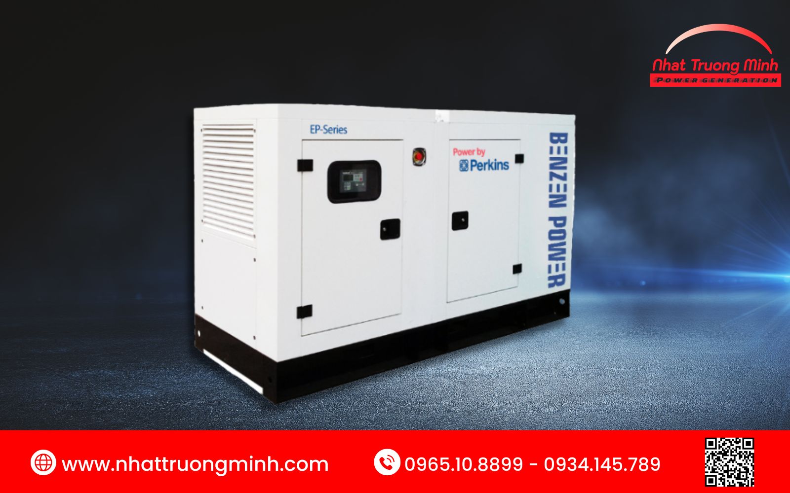 Máy phát điện Perkins dự phòng cho nhà máy sản xuất 