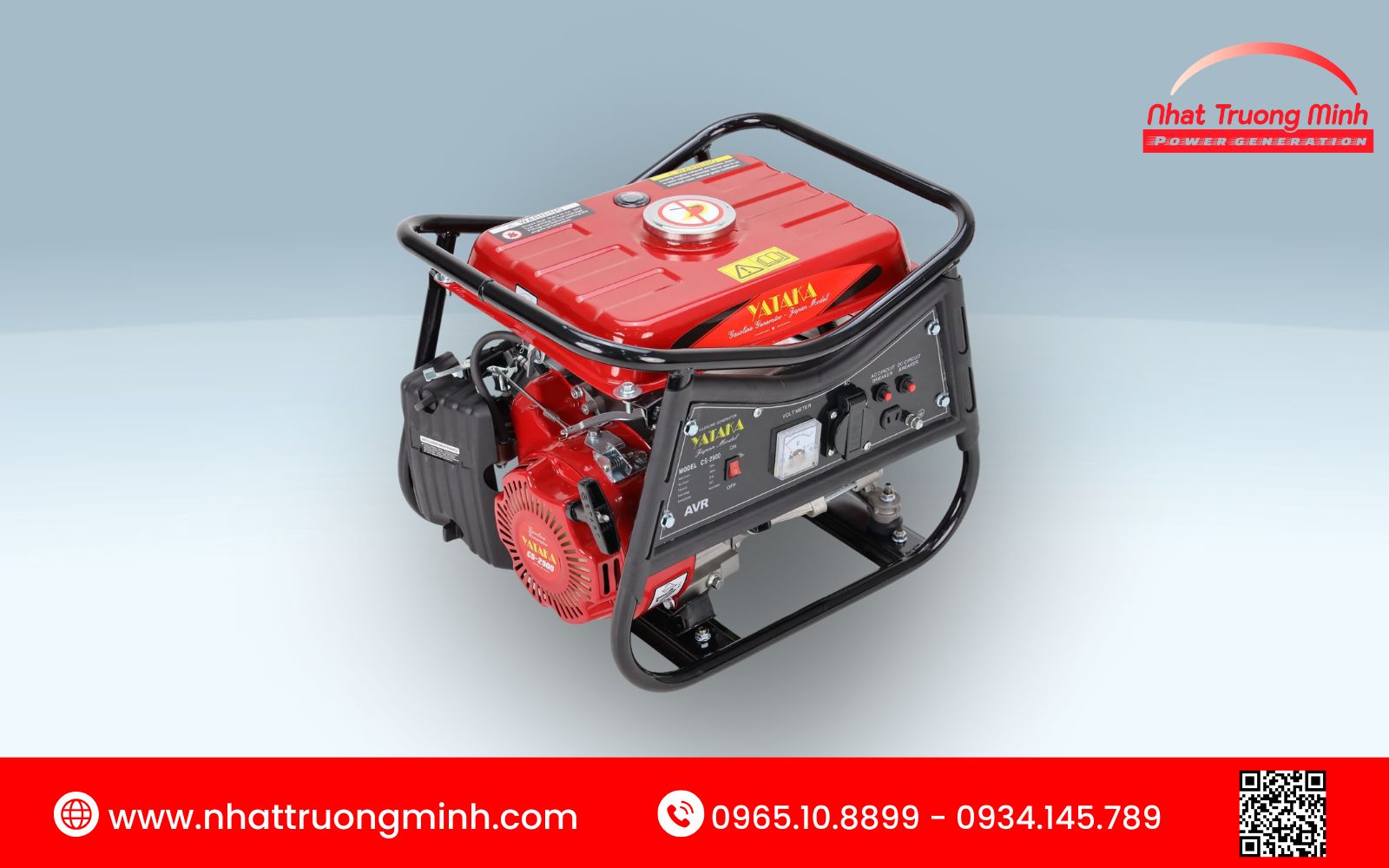 Minh họa dòng máy phát điện Inverter Nhật Bản