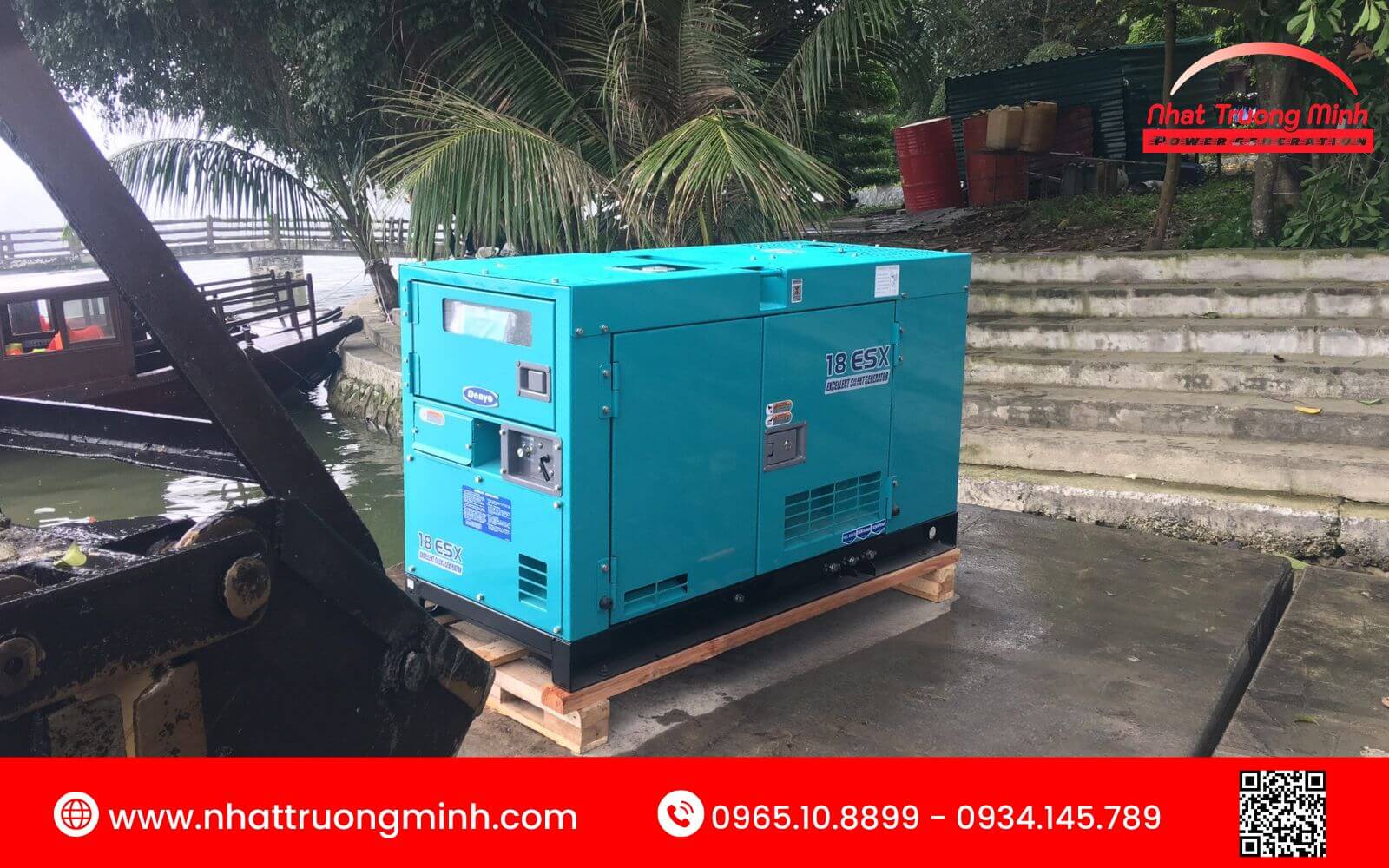 Thương hiệu máy phát điện Denyo có điện áp và tần số luôn ổn định, an toàn cho cả thiết bị nhạy cảm