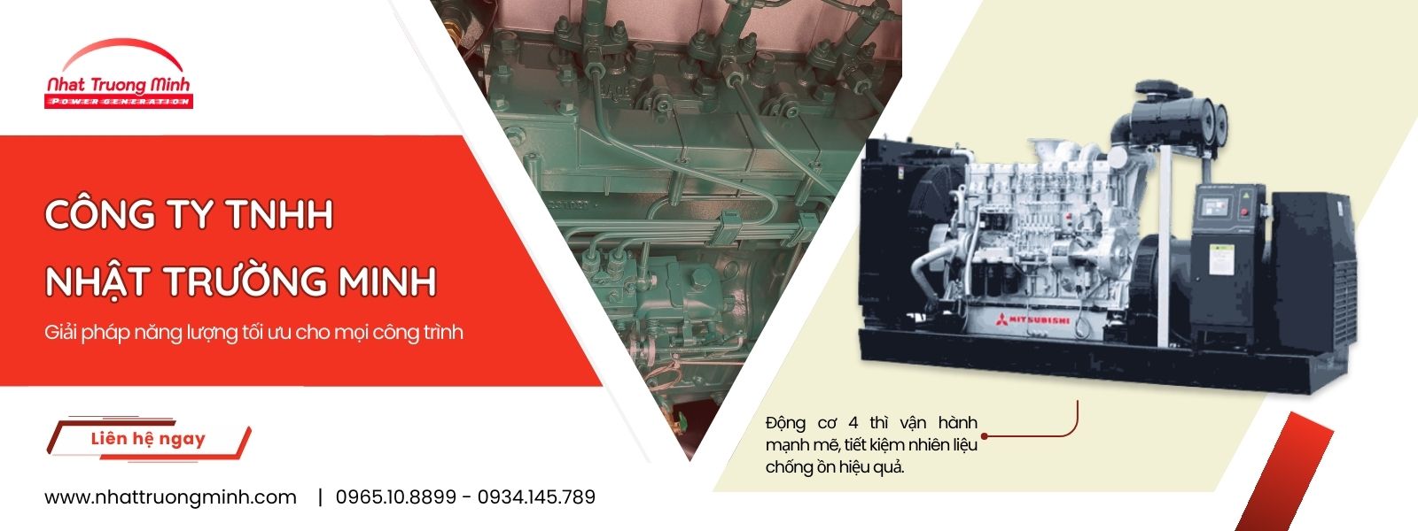Mua máy phát điện 1250kVA 3 pha chính hãng tại Nhật Trường Minh