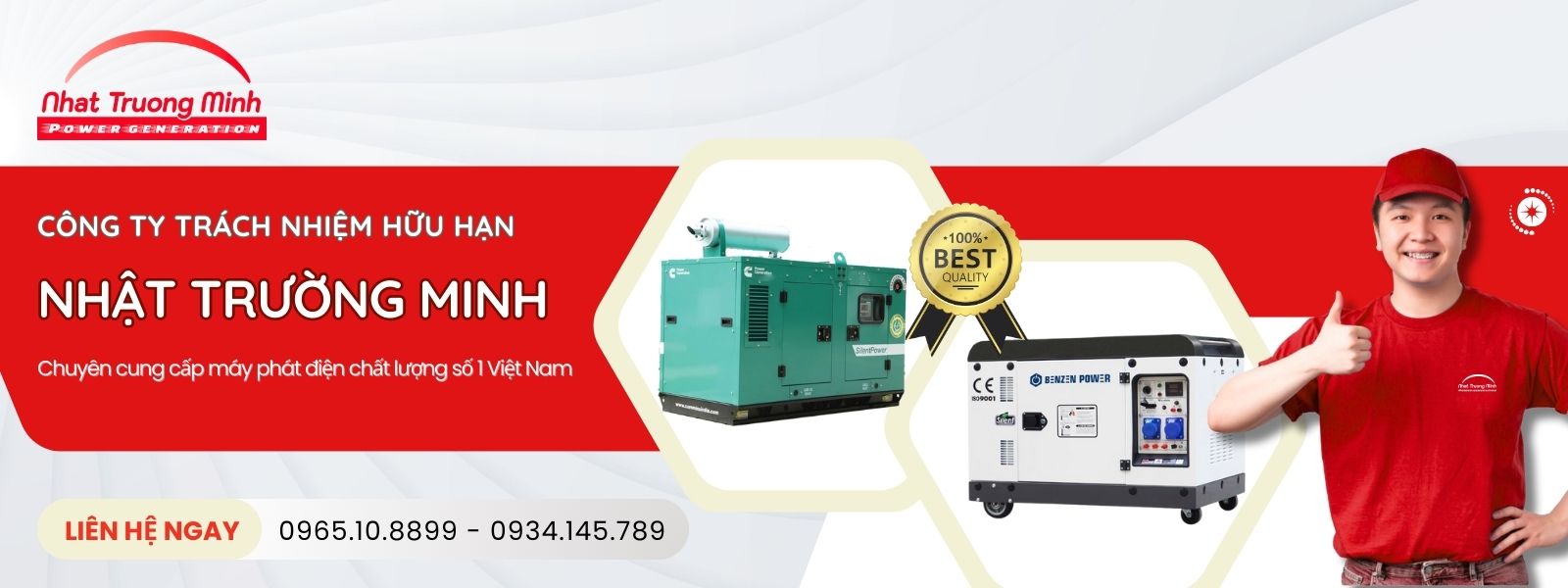 Nhật Trường Minh - Công ty phân phối máy phát điện cho quán cà phê trên toàn quốc