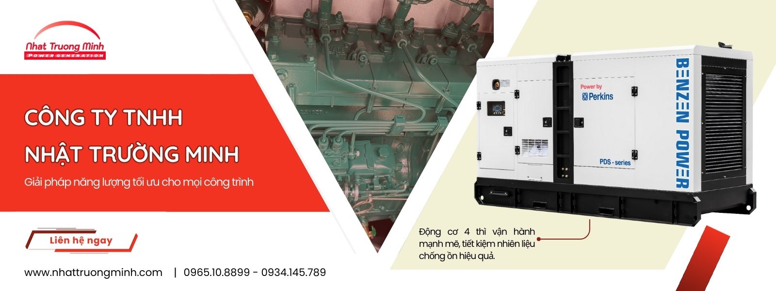 Nhật Trường Minh - Công ty phân phối máy phát điện cho siêu thị uy tín, giá tốt