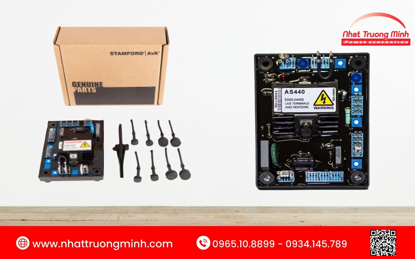 Giới thiệu bộ điều chỉnh điện áp AVR Stamford AS440