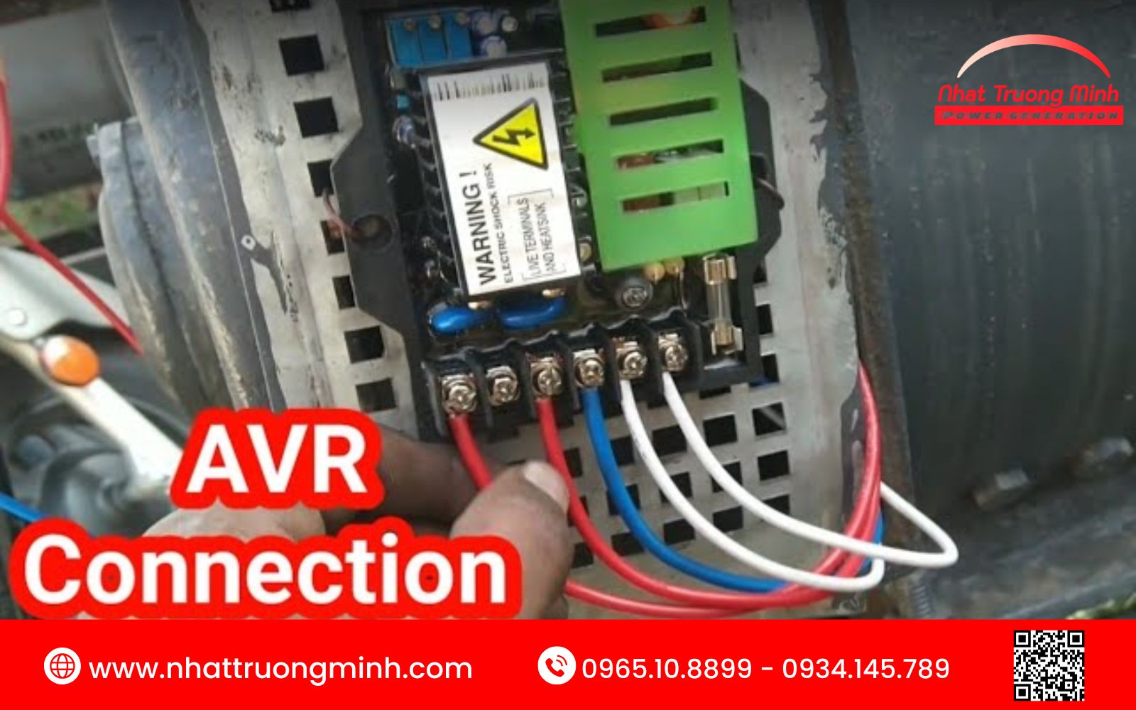 Kiểm tra kết nối AVR để khắc phục lỗi bộ điều chỉnh điện áp AVR