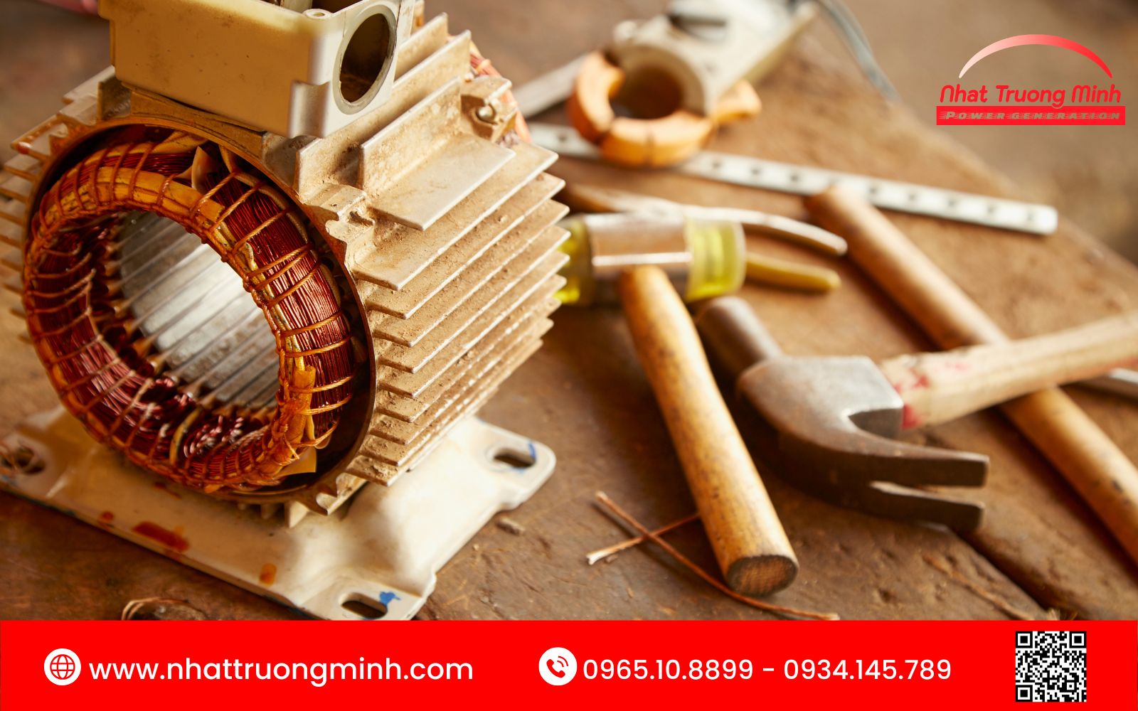 Kiểm tra các động cơ chuyển đổi giúp khắc phục tình trạng máy phát điện chảy dầu