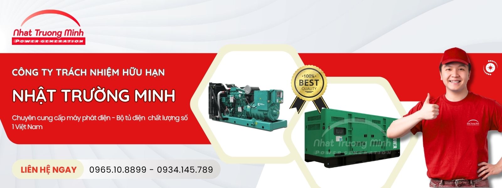 Nhật Trường Minh - Đơn vị cung cấp máy phát điện Mỹ động cơ Cummins nhập khẩu
