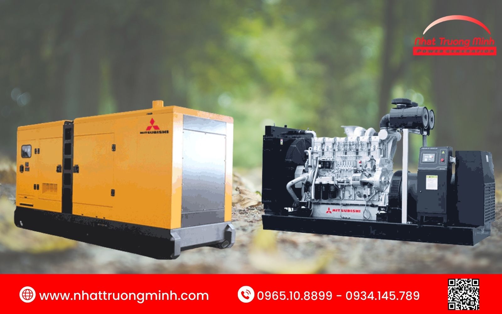 Giới thiệu thương hiệu máy phát điện Mitsubishi chạy dầu
