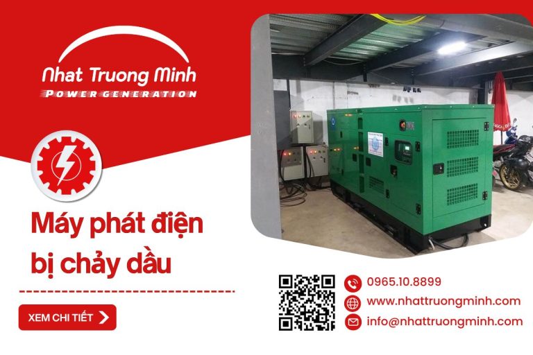 Thumbnail Máy phát điện bị chảy dầu