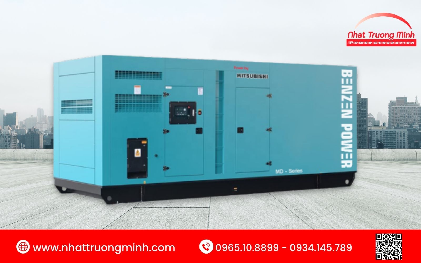 Thương hiệu máy phát điện Mitsubishi