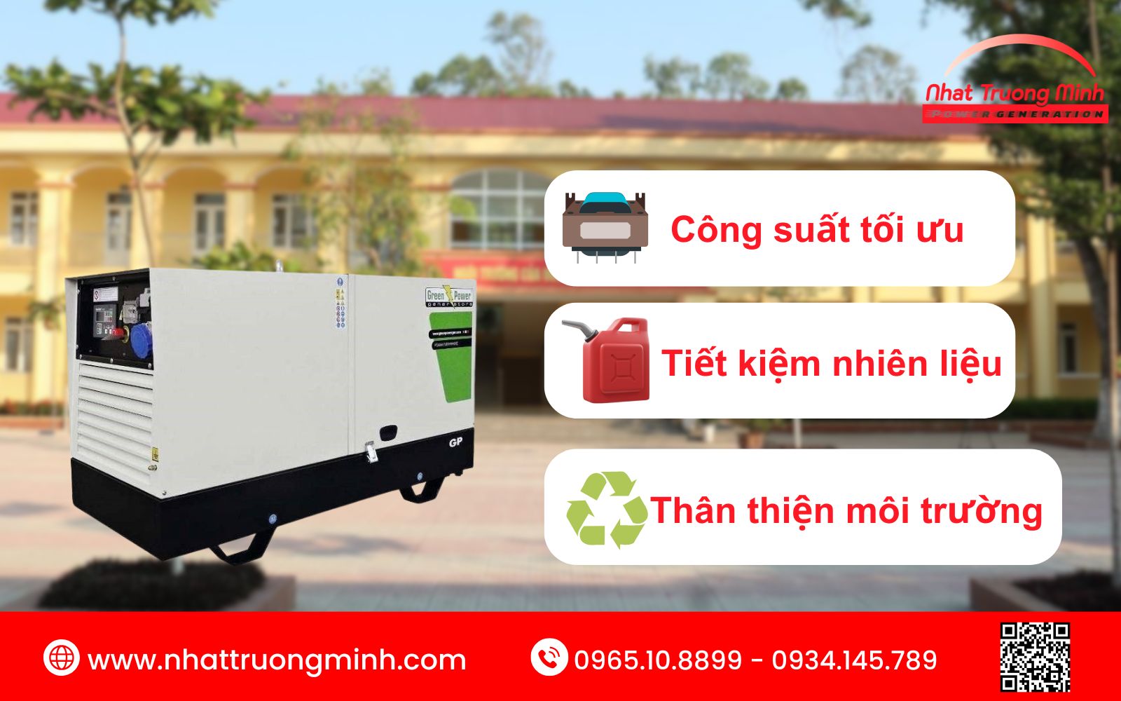 Nên mua máy phát điện loại nào cho trường học & Cách chọn