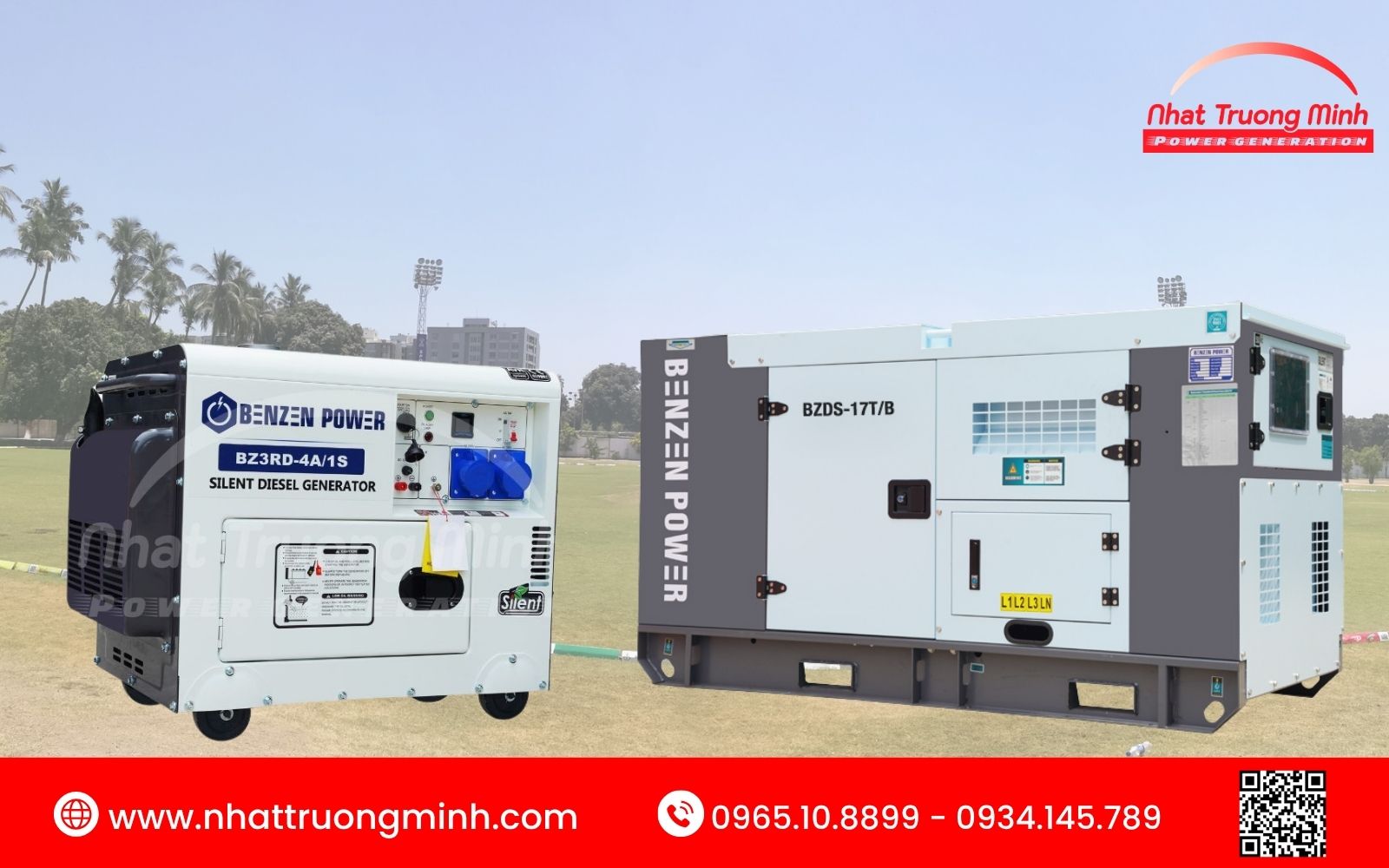 Tổng quan về máy phát điện chạy dầu diesel 1 pha và 3 pha