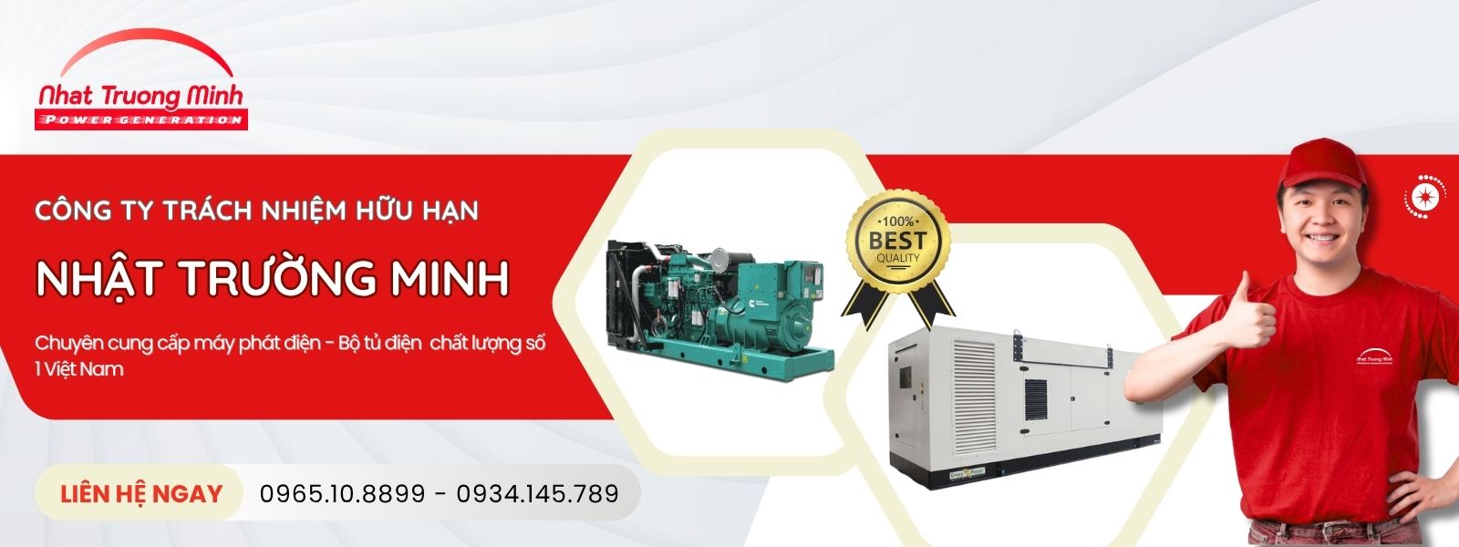 Liên hệ Nhật Trường Minh tư vấn chọn mua máy phát điện 1300kVA chính hãng